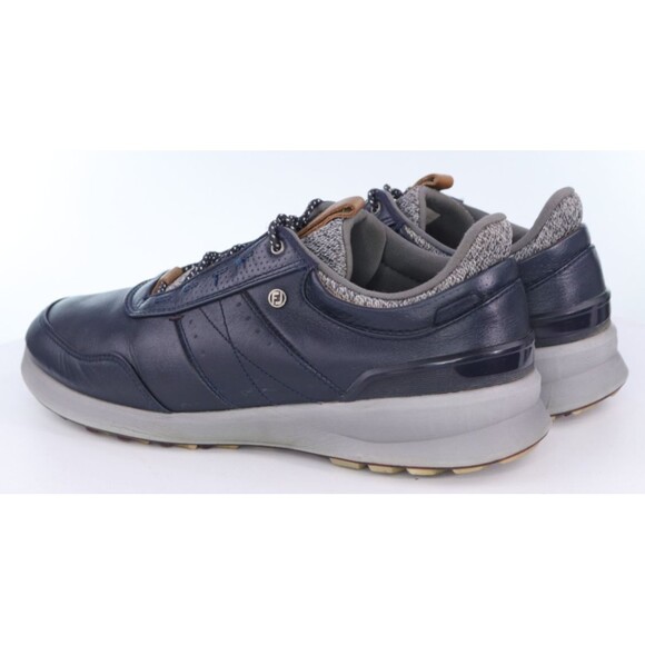 FootJoy Stratos Men\'s Spikeless Golf Shoes Size 10.5 M Leather Blue 50043 main image 6